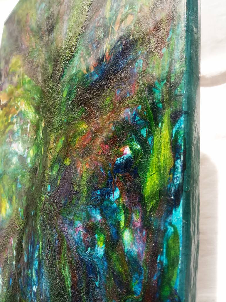 Original Surrealism Abstract Painting by Selena Sashina