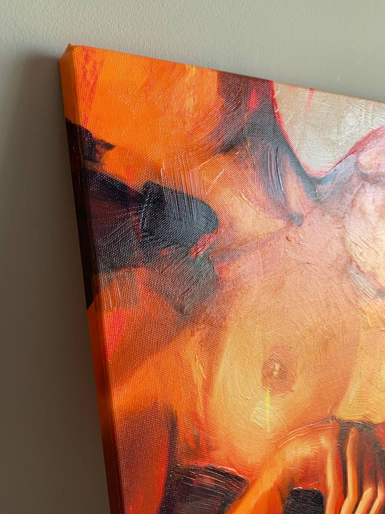 Original Figurative Erotic Painting by Yulia Rossan