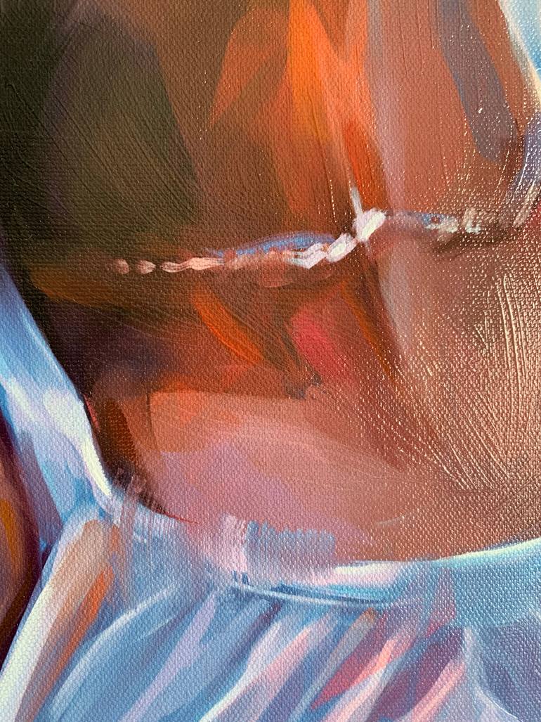 Original Abstract Erotic Painting by Yulia Rossan