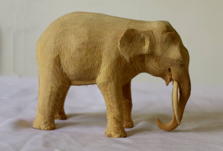 Original Figurative Animal Sculpture by pushpika  abeysekara