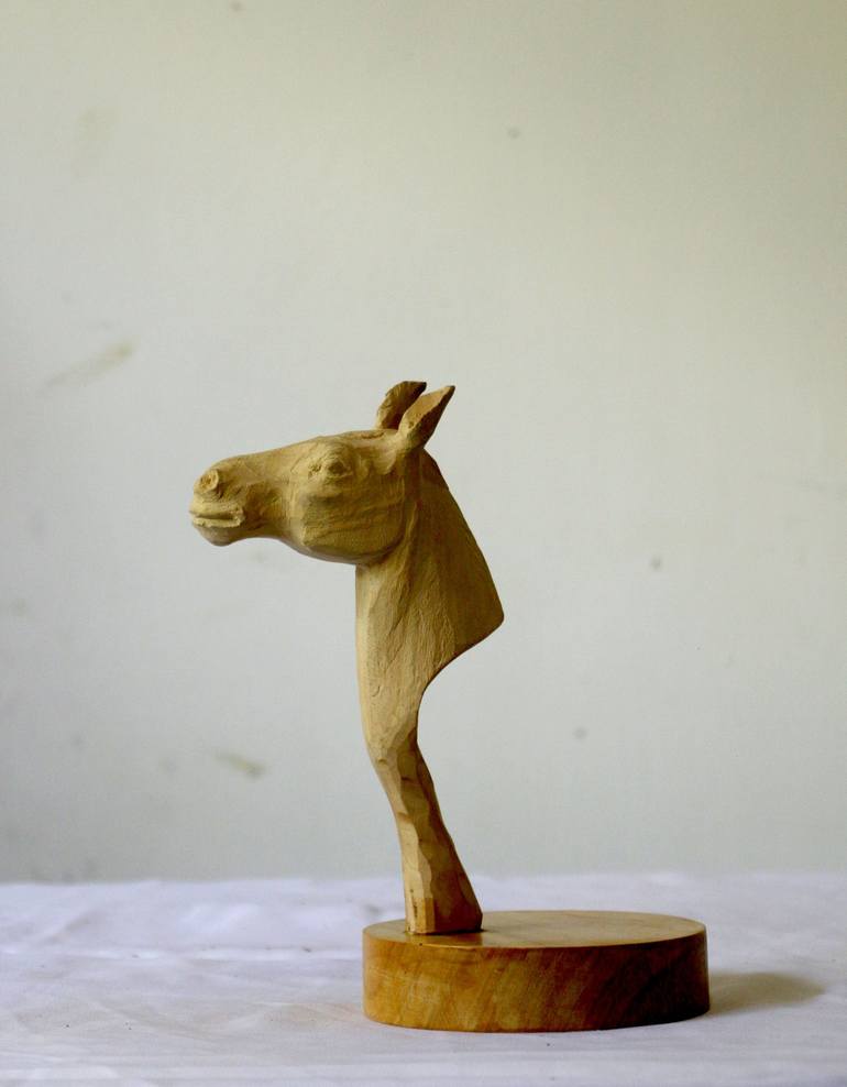 Original Realism Animal Sculpture by pushpika  abeysekara