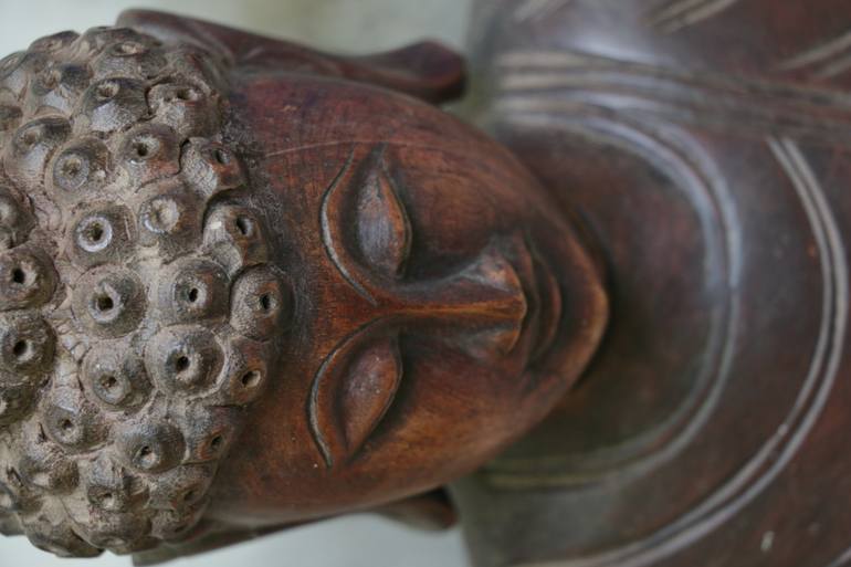 Original Portraiture Religion Sculpture by Pushpika  Abeysekara