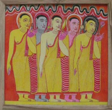 Original Conceptual Culture Paintings by pushpika abeysekara