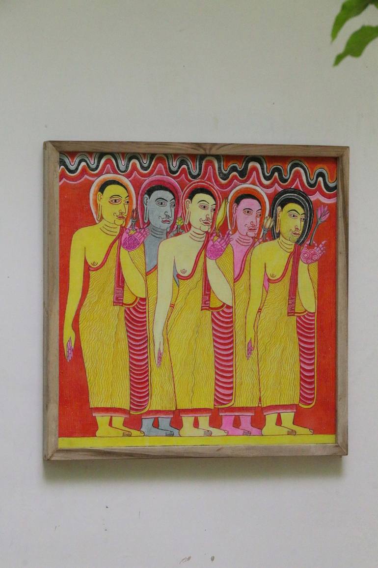 Original Conceptual Culture Painting by pushpika  abeysekara