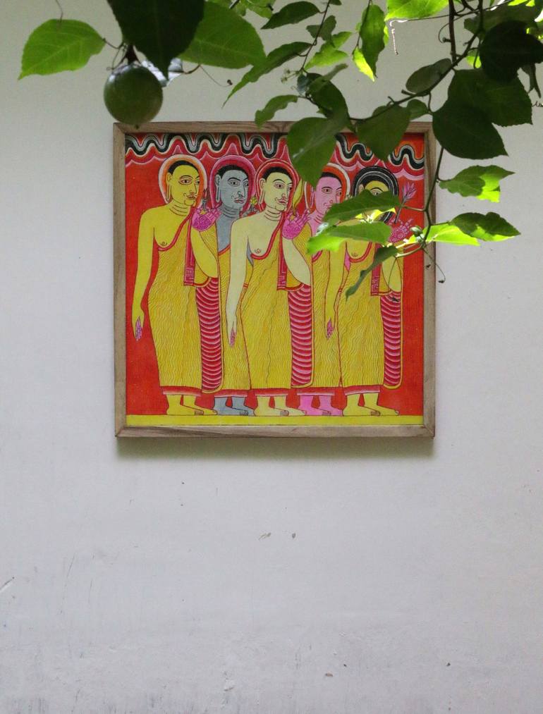 Original Conceptual Culture Painting by pushpika  abeysekara