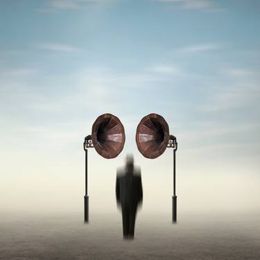 Original Surrealism Landscape Collage by philip mckay