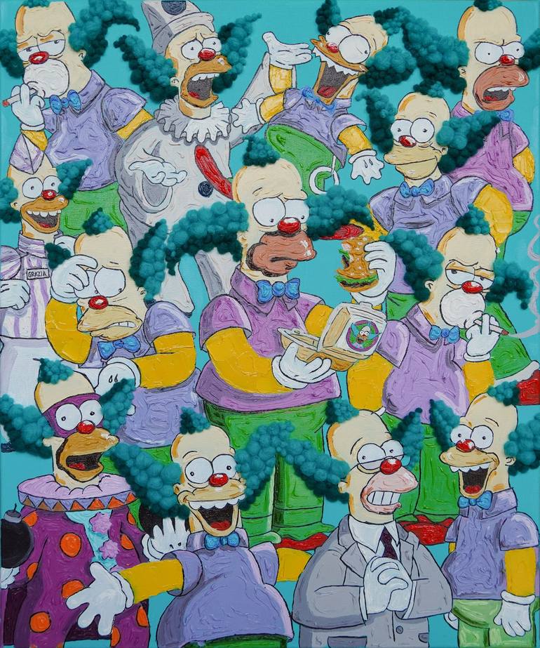 krusty the clown wallpaper