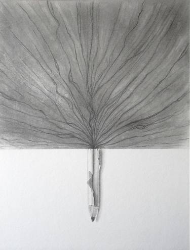 Original Figurative Abstract Drawing by Édgar Güiza