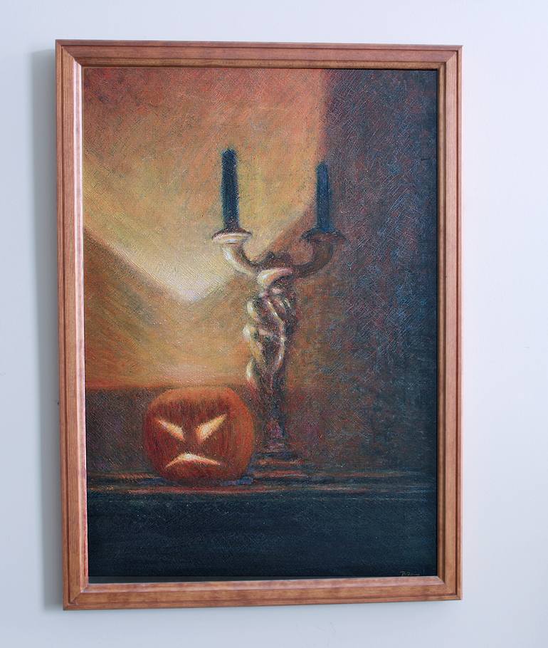 Original Impressionism Still Life Painting by William Barkin