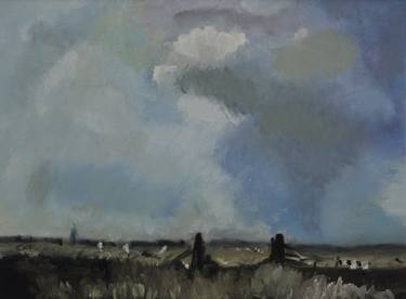 Study of “The Marsh Gate” after Edward Seago thumb
