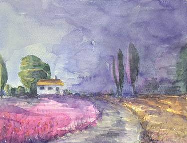 Print of Rural life Paintings by Tetiana Khalazii