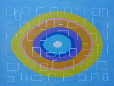 Print of Abstract Geometric Paintings by Nino Man