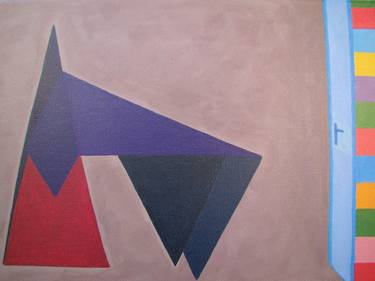 Print of Abstract Geometric Paintings by Nino Man