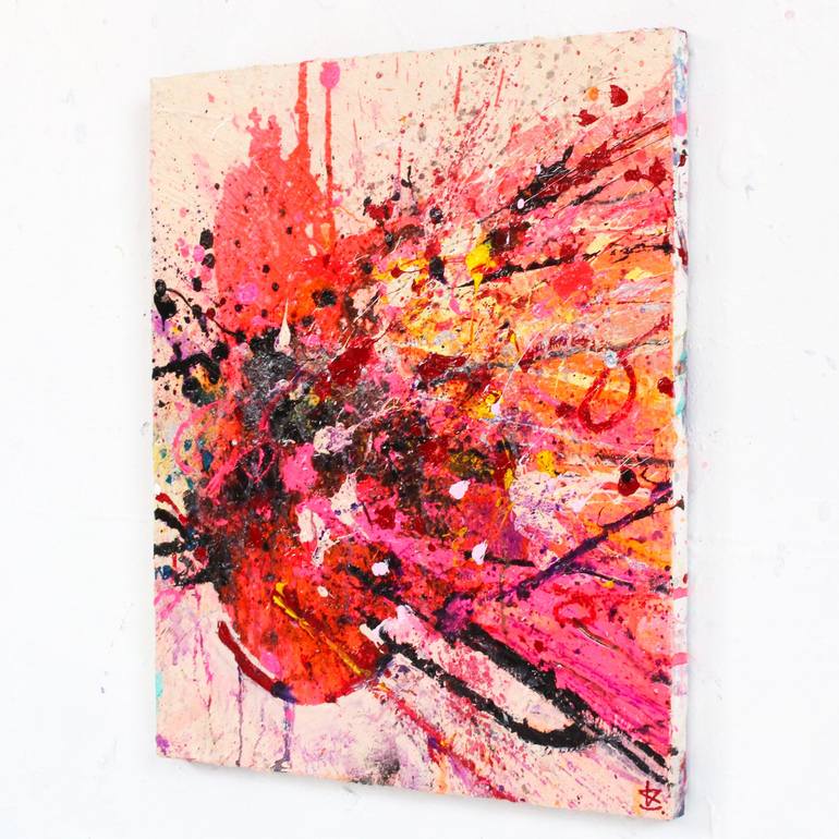 Original Abstract Expressionism Abstract Painting by Kyoko Uematsu