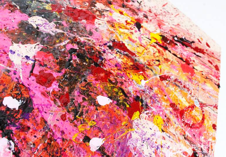 Original Abstract Expressionism Abstract Painting by Kyoko Uematsu