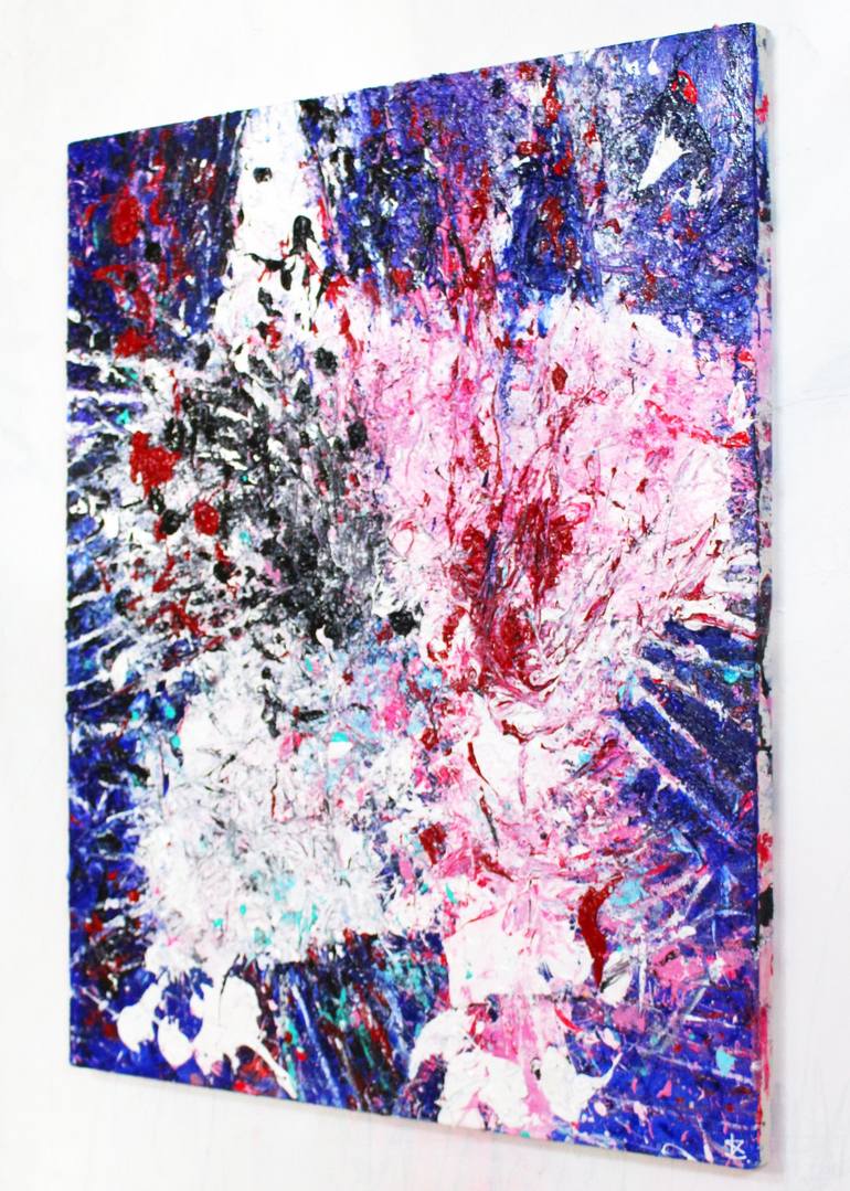 Original Abstract Expressionism Abstract Painting by Kyoko Uematsu