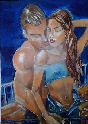 Print of Erotic Paintings by Lali Eradze