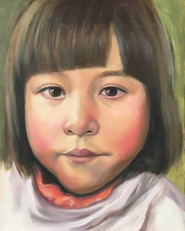 Print of Portraiture Portrait Paintings by Lao Hac