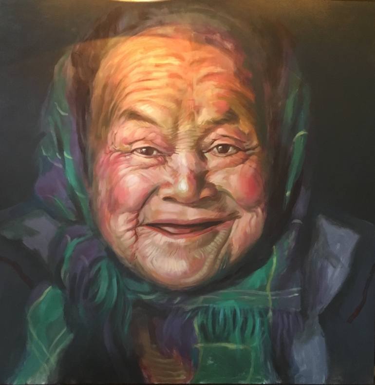 painting grandma