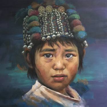 Original Portrait Paintings by Lao Hac