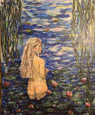 Original Impressionism Nude Paintings by Yve Spencer
