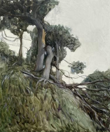 Original Impressionism Landscape Painting by Balazs Beoka