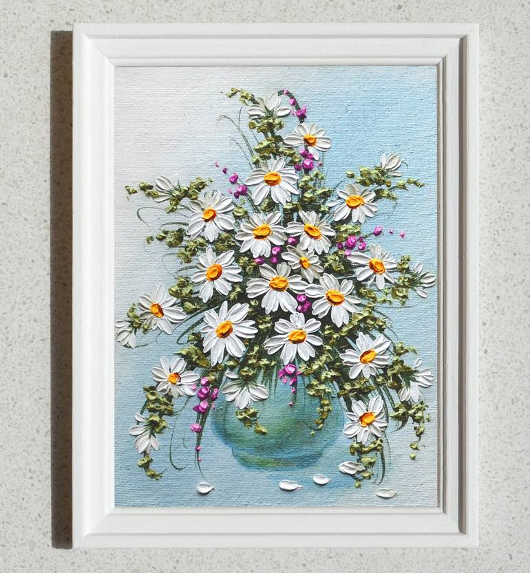 Original Impressionism Floral Painting by Liubov Tereshchenko