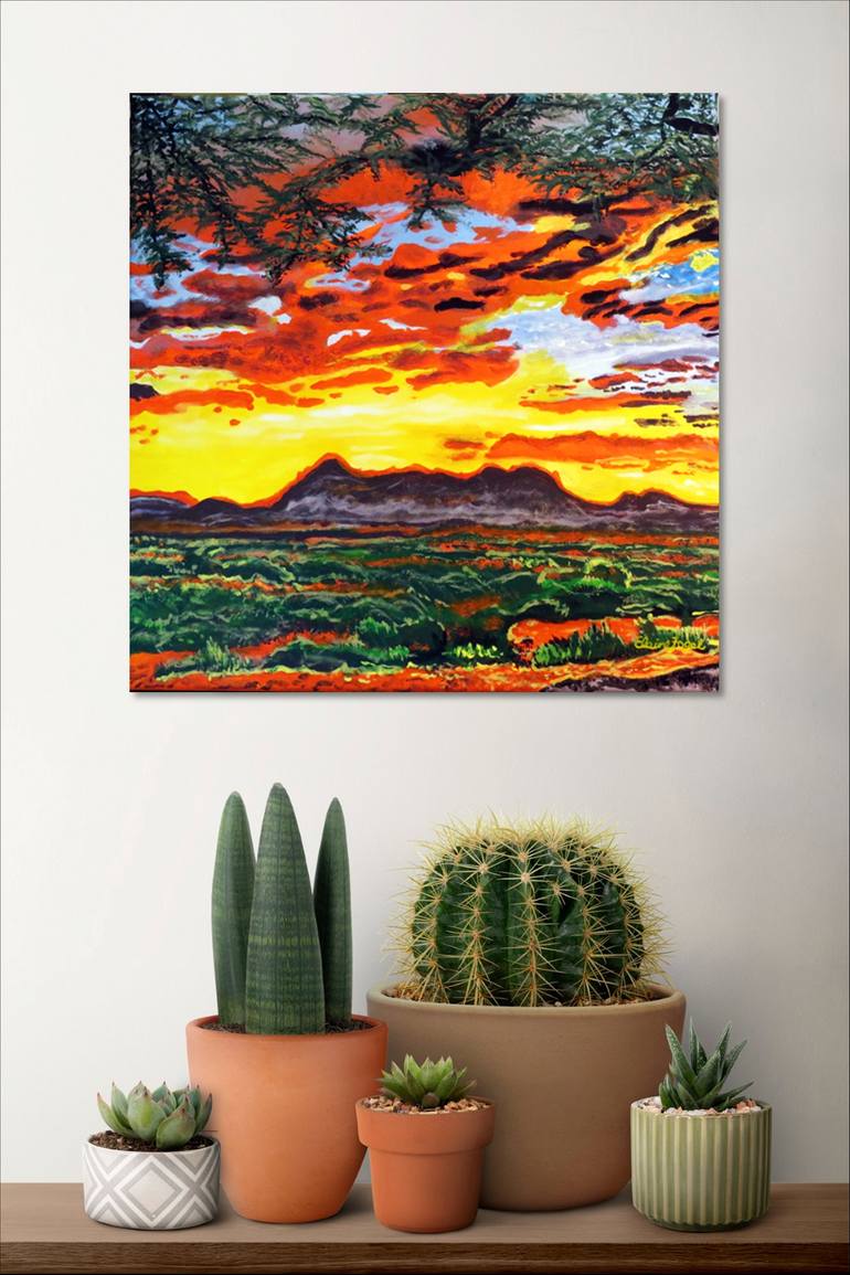 Original Fine Art Nature Painting by Elaine Fogel