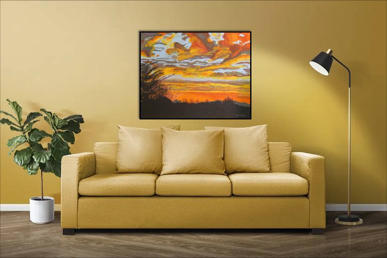 Original Fine Art Landscape Painting by Elaine Fogel