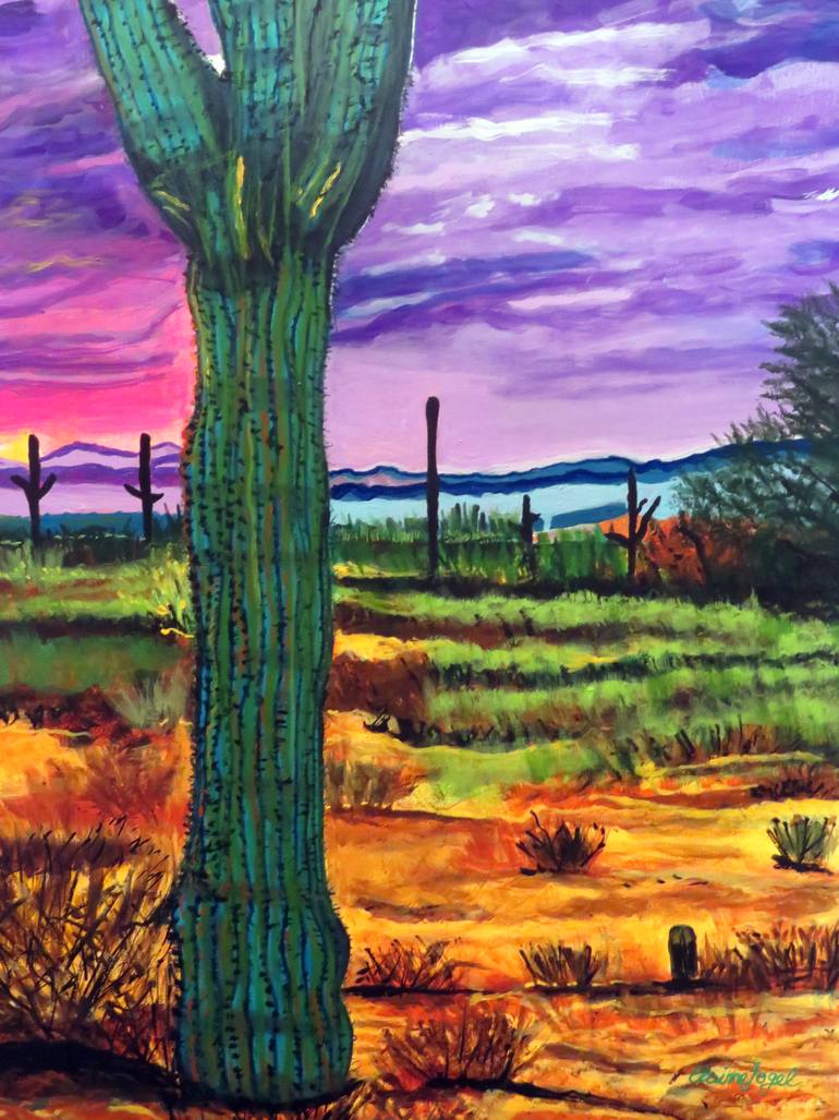 Original Contemporary Nature Painting by Elaine Fogel