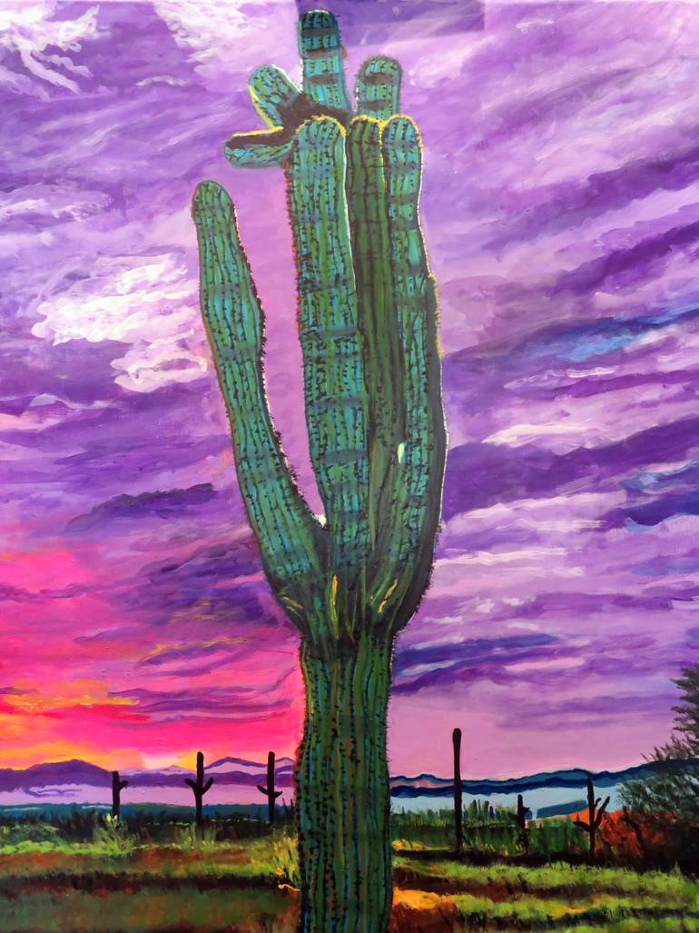 Original Contemporary Nature Painting by Elaine Fogel