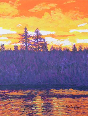 Print of Fine Art Nature Paintings by Elaine Fogel