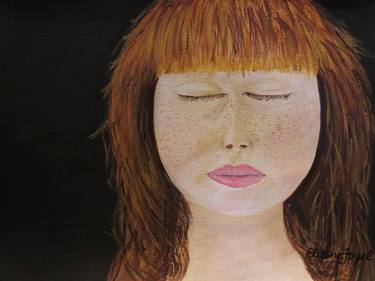 Original Portraiture Portrait Paintings by Elaine Fogel