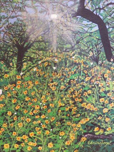 Original Botanic Paintings by Elaine Fogel