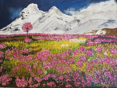 Original Fine Art Landscape Paintings by Elaine Fogel