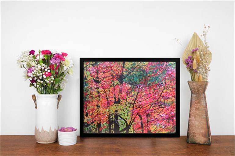 Original Contemporary Landscape Painting by Elaine Fogel