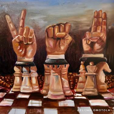 Original Politics Paintings by Elijah Omotola