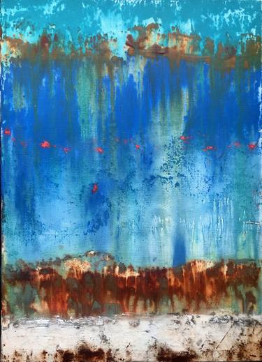 Original Abstract Expressionism Abstract Paintings by Farid BELLAL