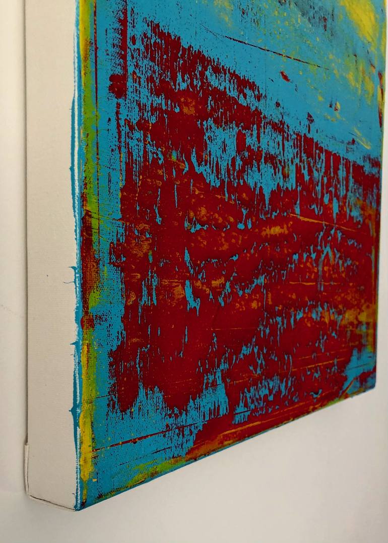 Original Abstract Expressionism Abstract Painting by Farid BELLAL