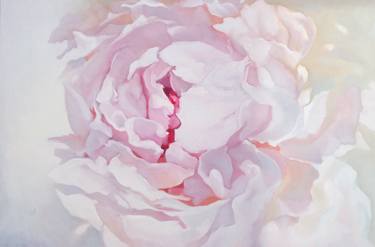 Original Abstract Floral Paintings by Ilze Ergle-Vanaga