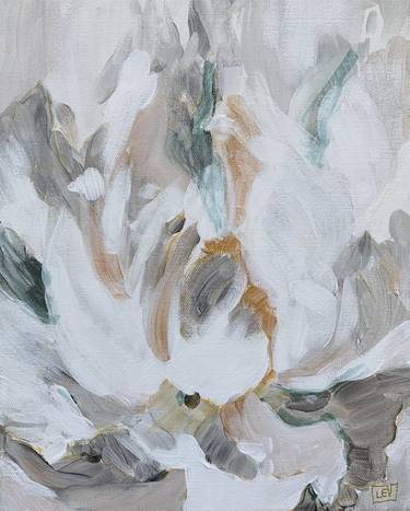 Print of Abstract Floral Paintings by Ilze Ergle-Vanaga