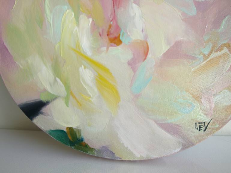 Original Floral Painting by Ilze Ergle-Vanaga