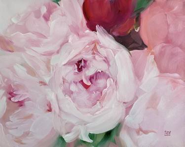 Print of Floral Paintings by Ilze Ergle-Vanaga