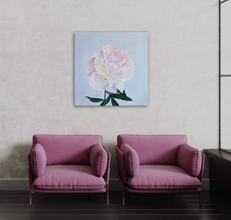 Original Floral Painting by Ilze Ergle-Vanaga