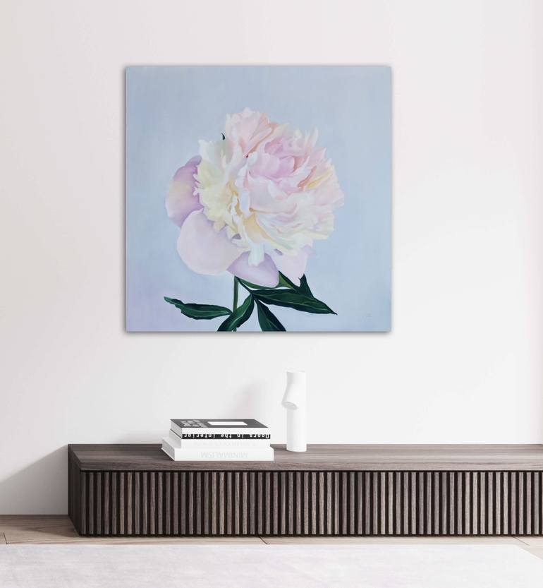 Original Floral Painting by Ilze Ergle-Vanaga