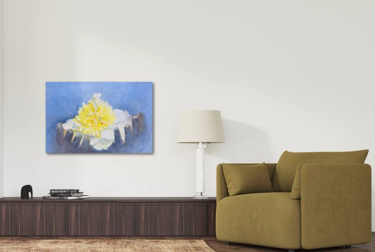 Original Other Floral Painting by Ilze Ergle-Vanaga