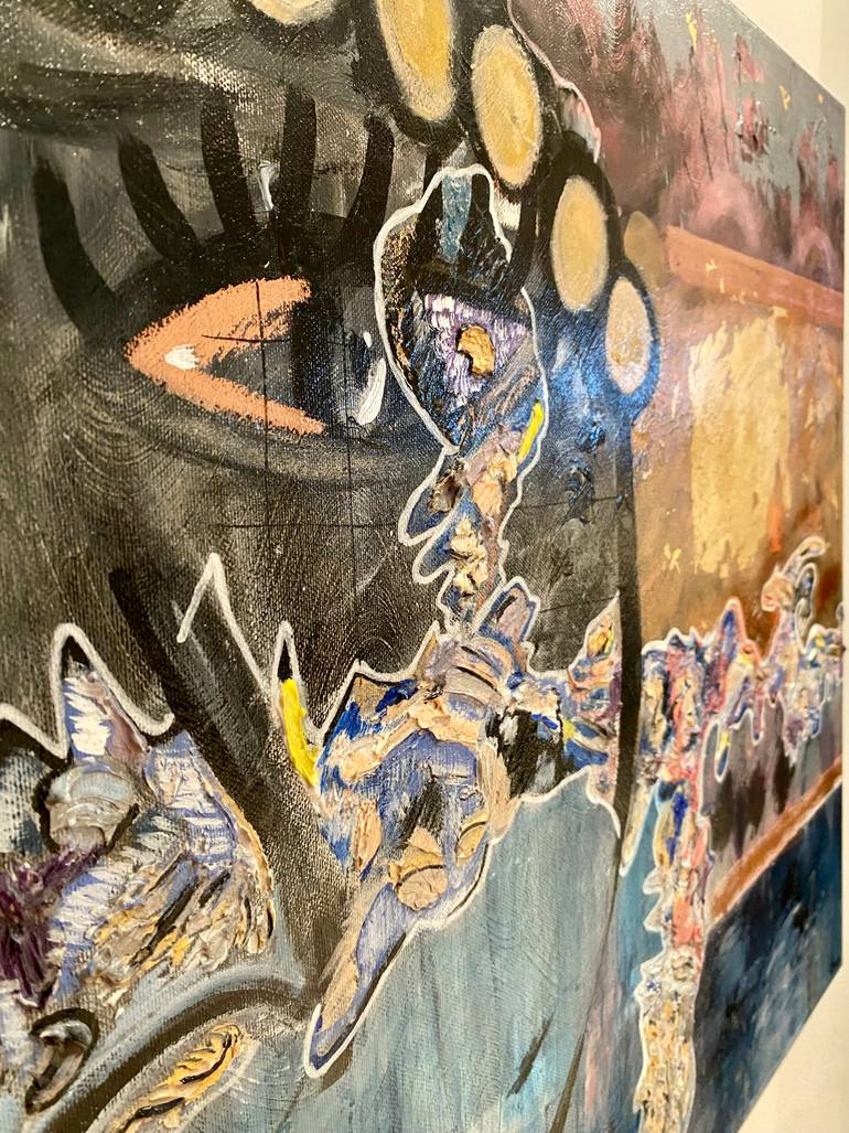 Original Abstract Painting by Loua Design