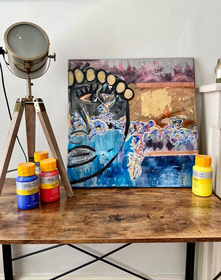 Original Abstract Painting by Loua Design