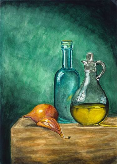 Print of Photorealism Still Life Paintings by Valeriia Utkina