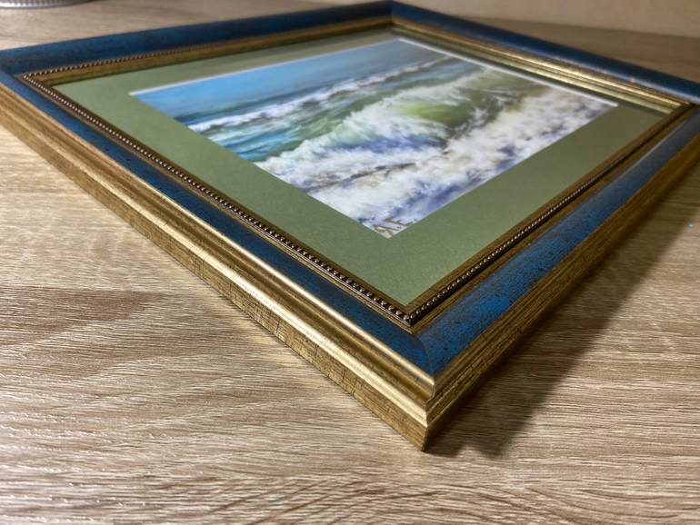 Original Impressionism Seascape Drawing by Yana Yeremenko